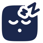 Sleeping Square SVG Icon